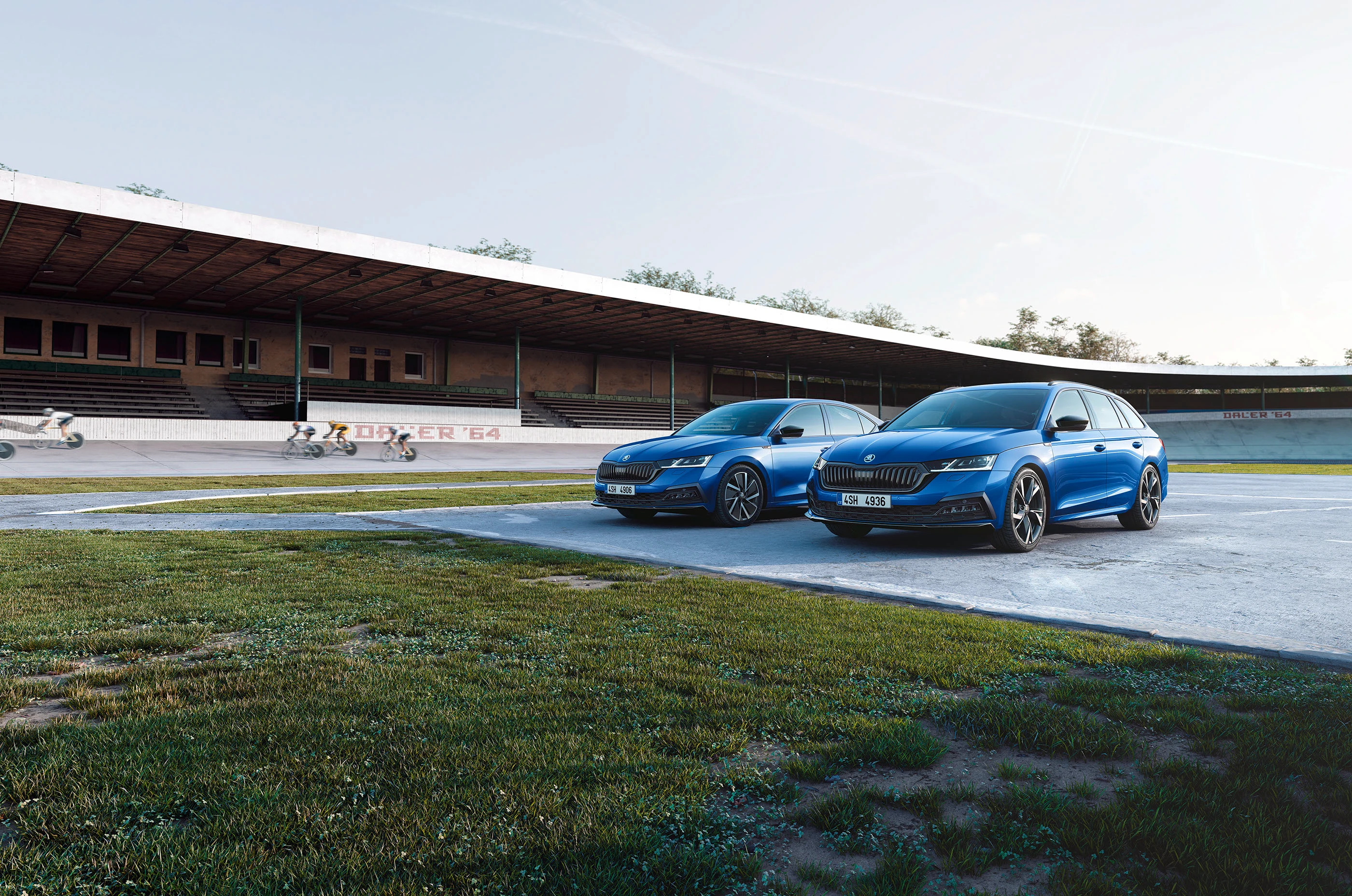 Škoda Octavia Sportline — CGI render